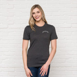 T-Shirt Femme Gris Fonçé